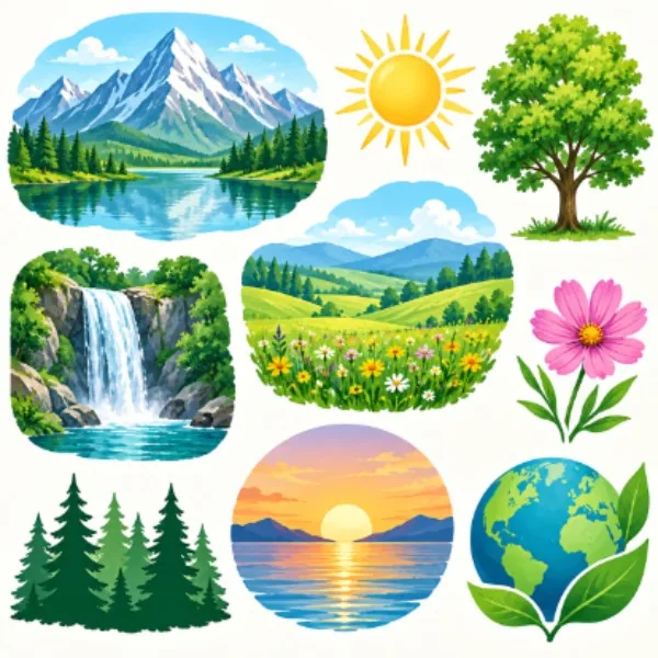 Natur und schöne Landschaften